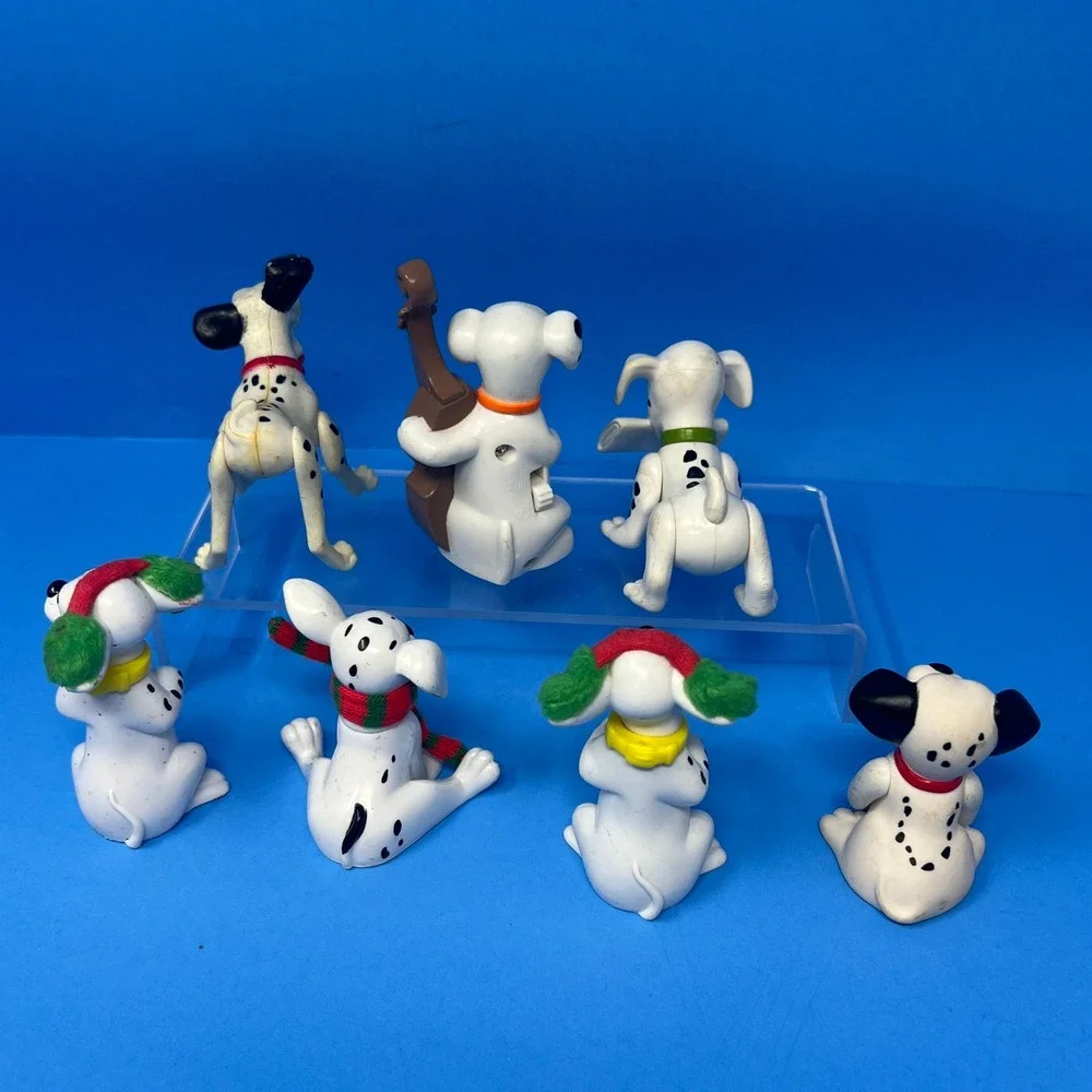 Disney Action Figure Lot Mixed Sizes Colors Mickey Princess Pooh Dalmatians 56pc